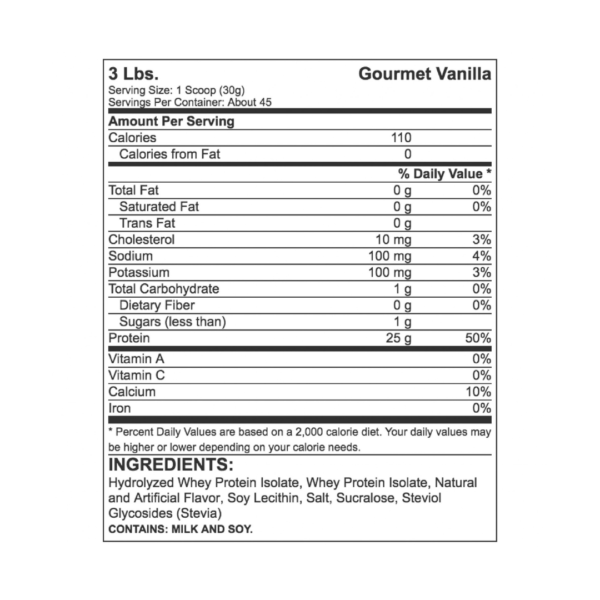ISO 100  3LB - Image 2