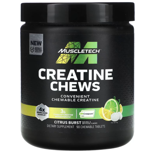Creatina Chews 90 Tabletas Muscletech