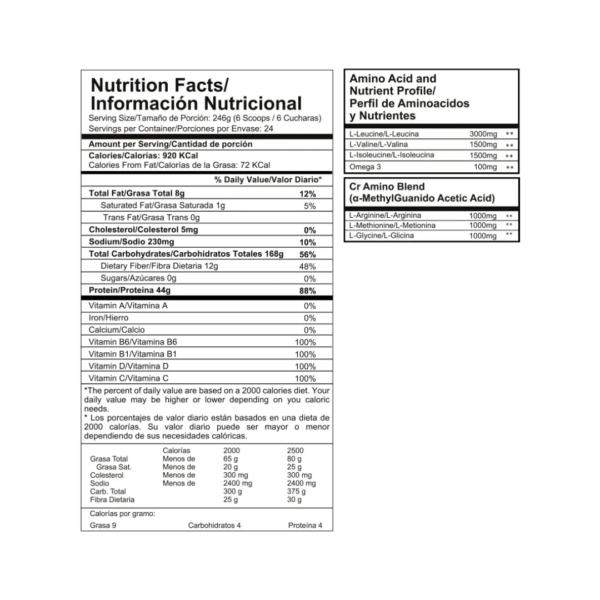 Proscience Smart Gainer 13 lb - Image 2
