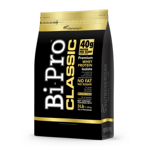Proteina Bipro Classic 3 Libras Nutramerican Pharma